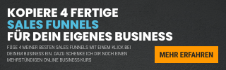 Kopiere 4 fertige sales funnels für dein eigenes Business