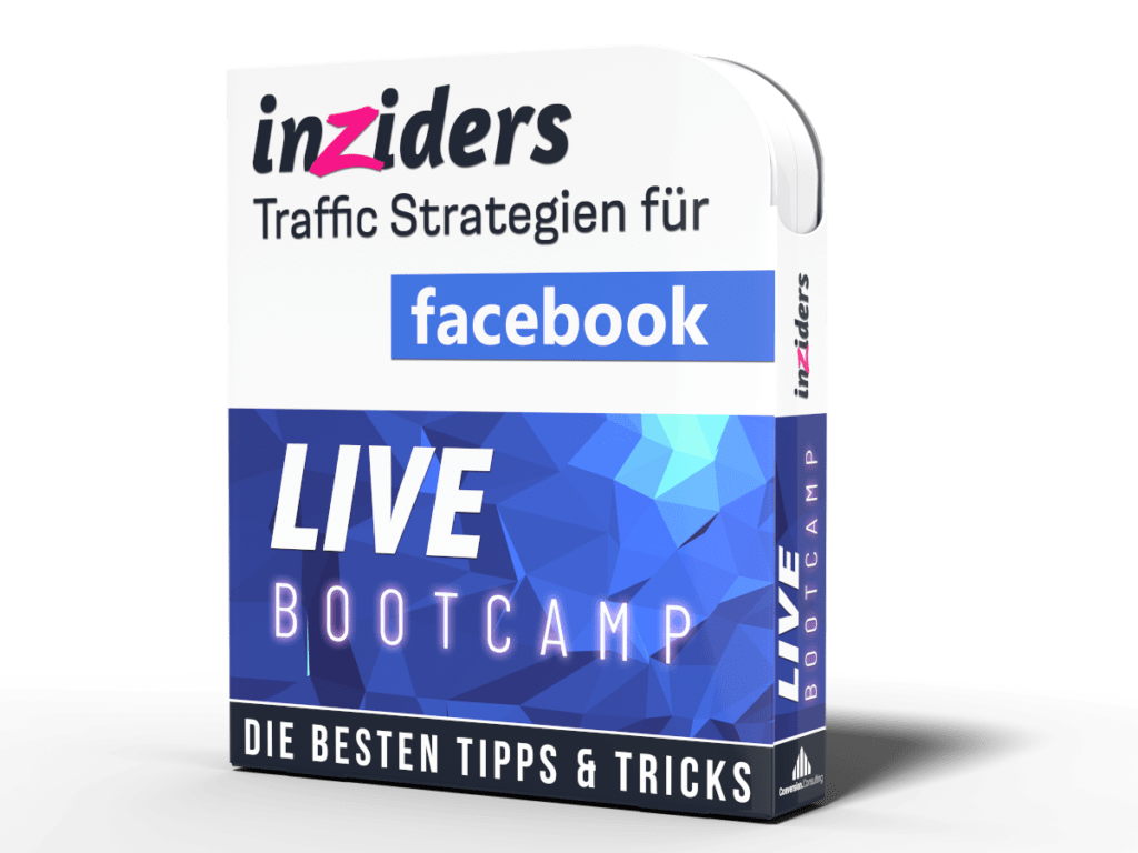 Mache das Live Bootcamp zu Traffic-Strategien auf Facebook
